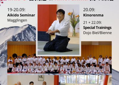 Special visit by Shihan Ikuhiro Kubota, 8th dan, 19–22 September 2026